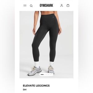 Gymshark Black Elevate Leggings